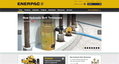 Desktop Screenshot of enerpac.com