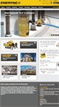 Mobile Screenshot of enerpac.com